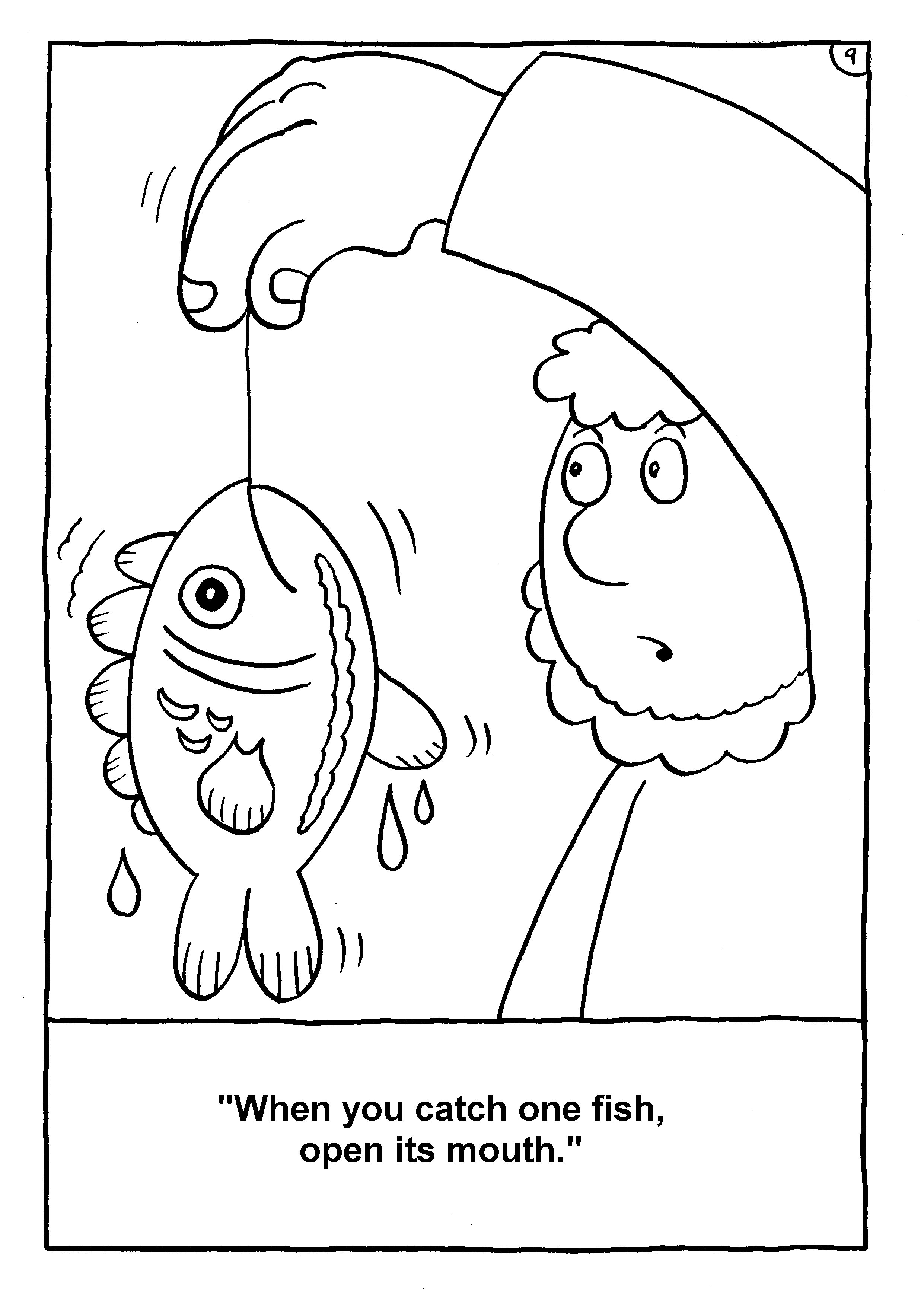 Art and Craft/Colouring In Books/Peter and the Money Fish: Richard ...